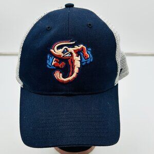 Jacksonville Jumbo Shrimp Hat Cap Snap Back MILB Baseball Trucker Mens One Size